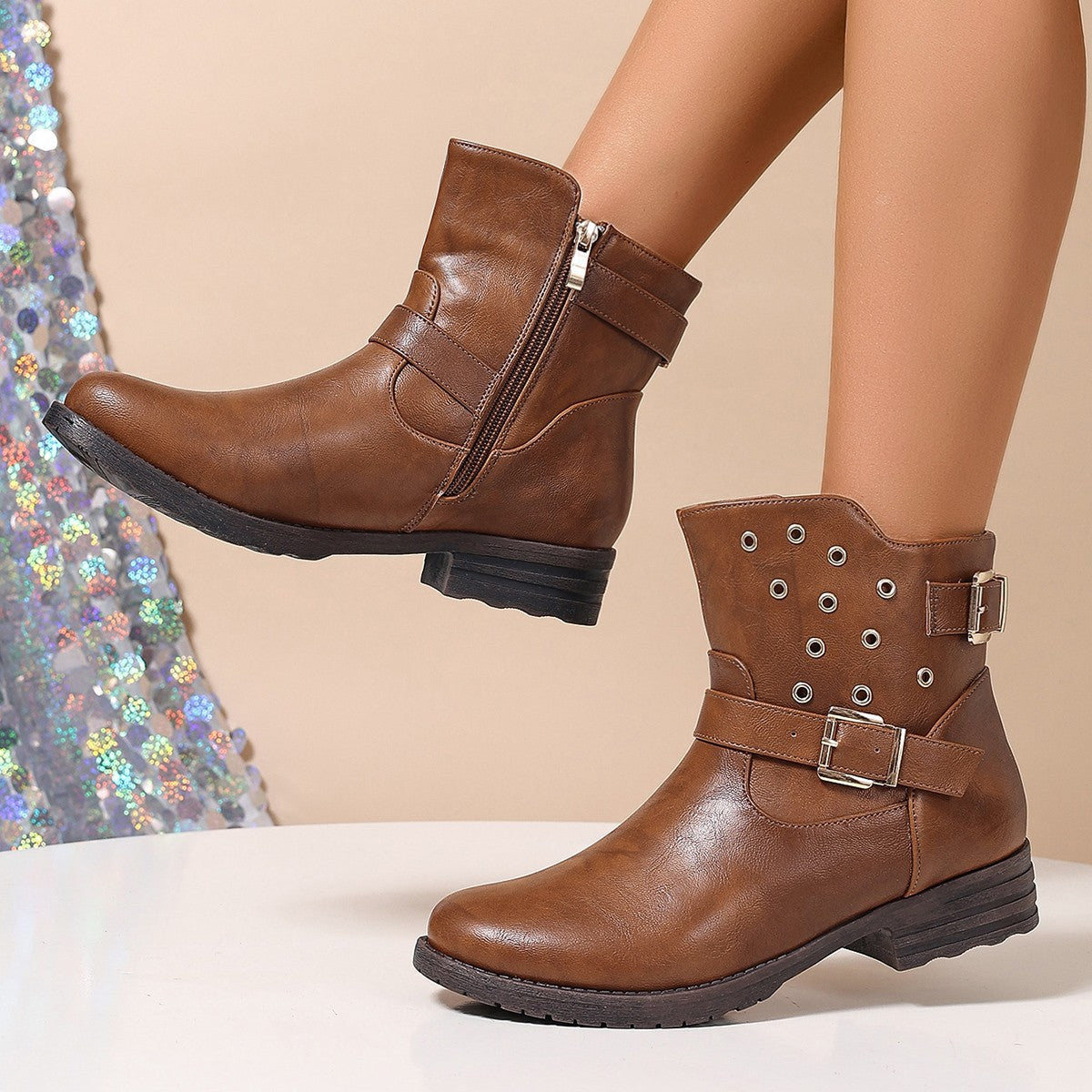 Elegante Orthopädische Stiefel für jeden Schritt