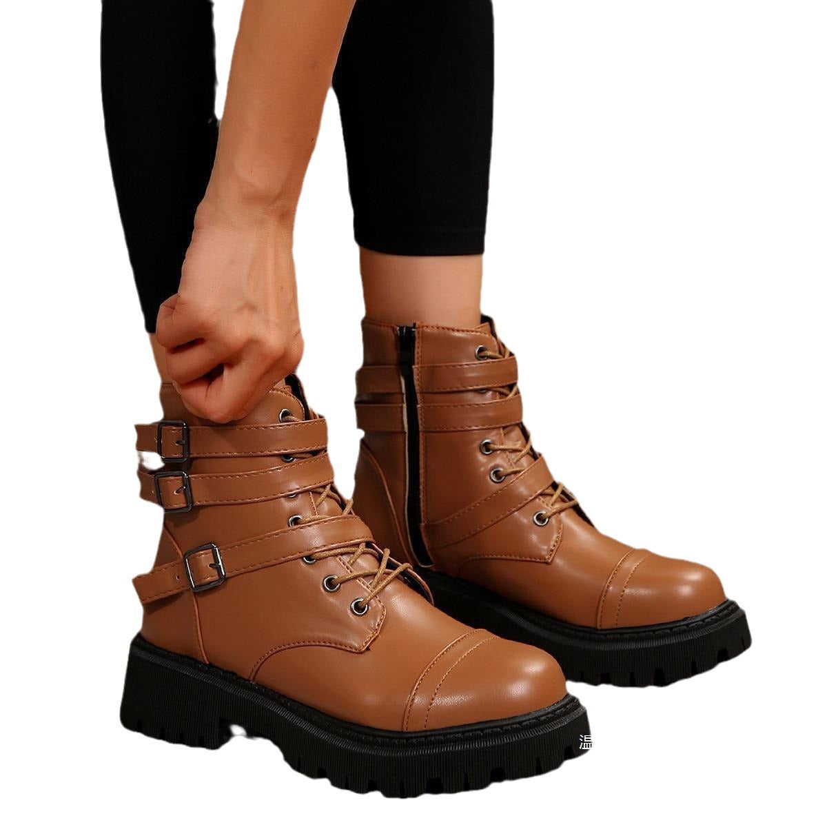 Vintage inspirierte Orthopädische Stiefel