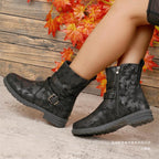 Anmutige Orthopädische Stiefel für modernen Look