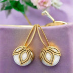 Atemberaubende Gold Ohrring für den Alltag