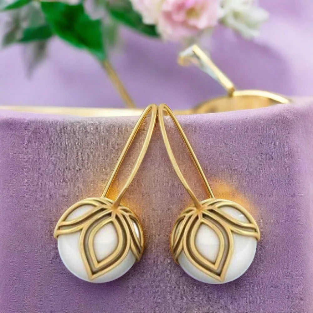 Atemberaubende Gold Ohrring für den Alltag