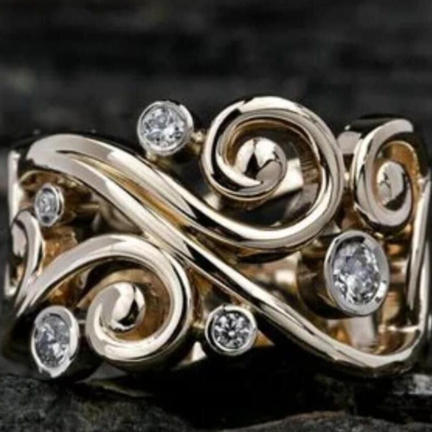 Schöne Ring mit einzigartigem Stil