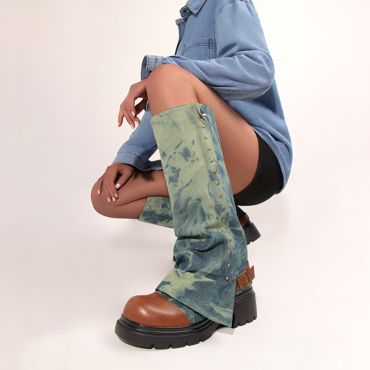 Klassische Orthopädische Stiefel mit zeitlosem Stil