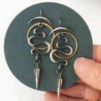 Zarte handwerkliche Ohrring