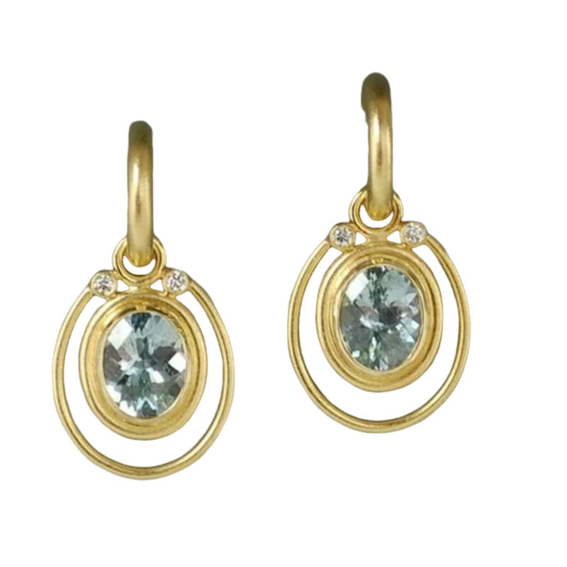 Romantische Gold Ohrring für besondere Momente