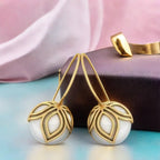 Atemberaubende Gold Ohrring für den Alltag