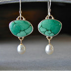 Atemberaubende Perlen Ohrring für den Alltag