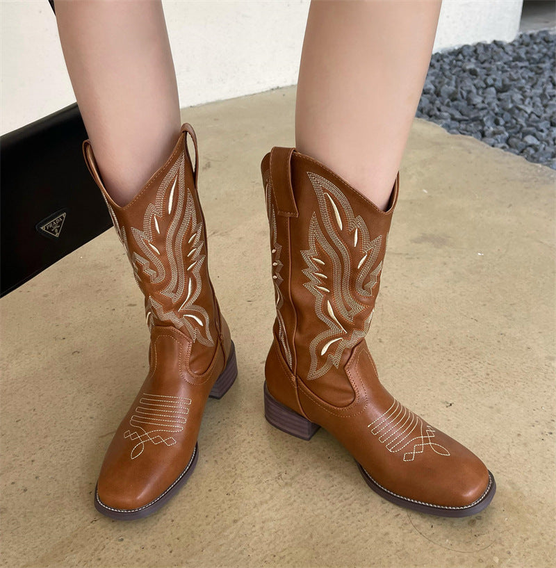 Vintage inspirierte Orthopädische Stiefel