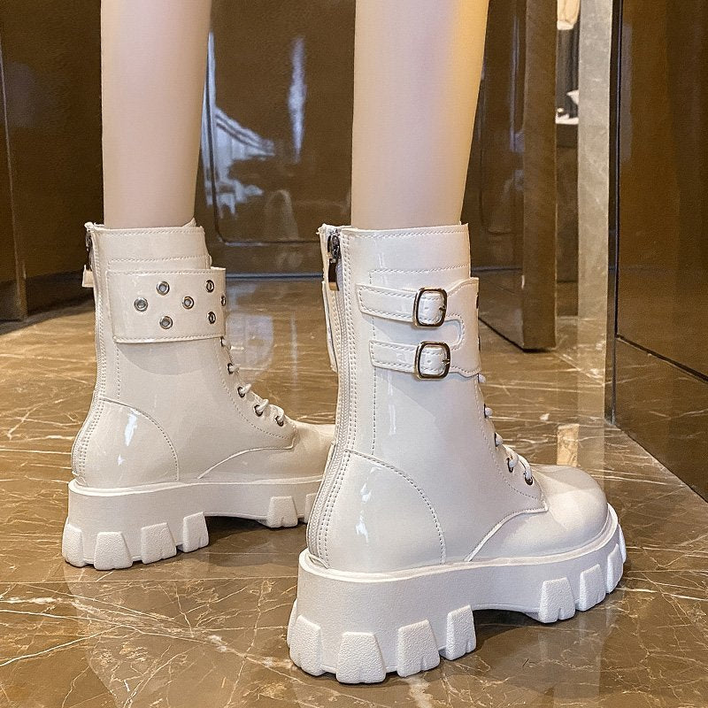 Anmutige Orthopädische Stiefel für modernen Look