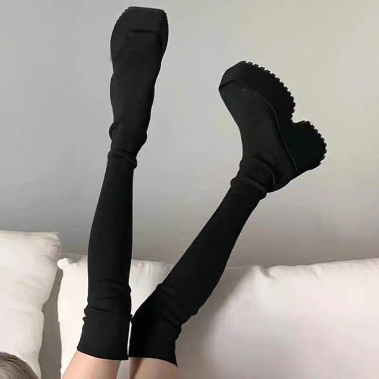 Anmutige Orthopädische Stiefel für modernen Look
