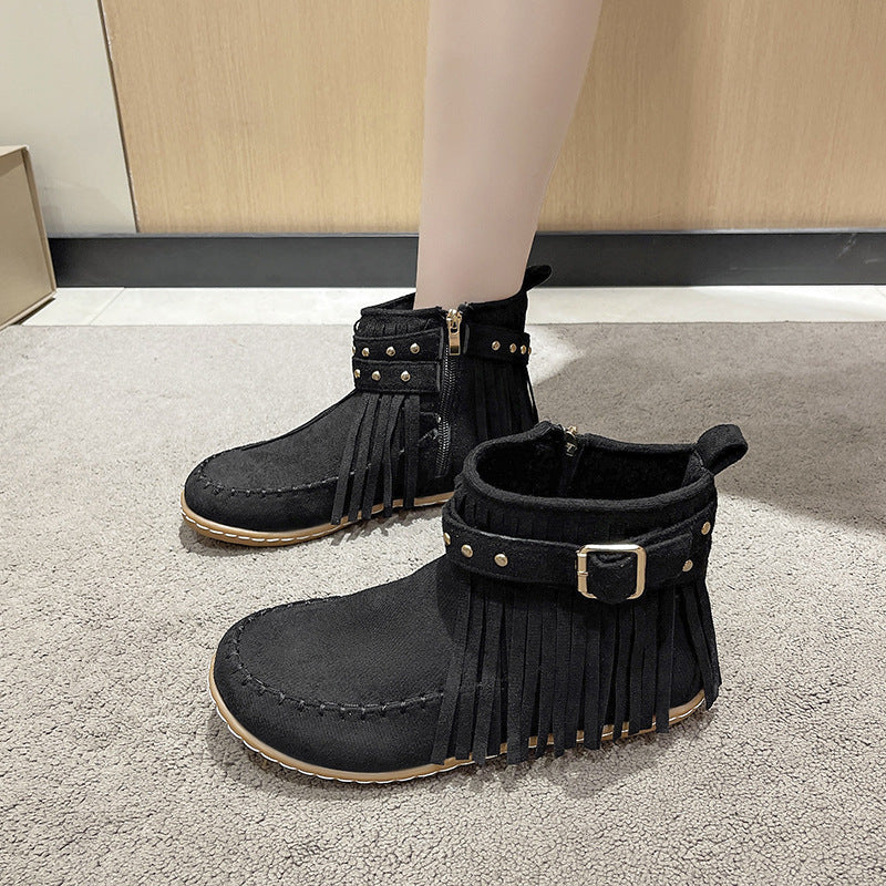 Klassische Orthopädische Stiefel mit zeitlosem Stil