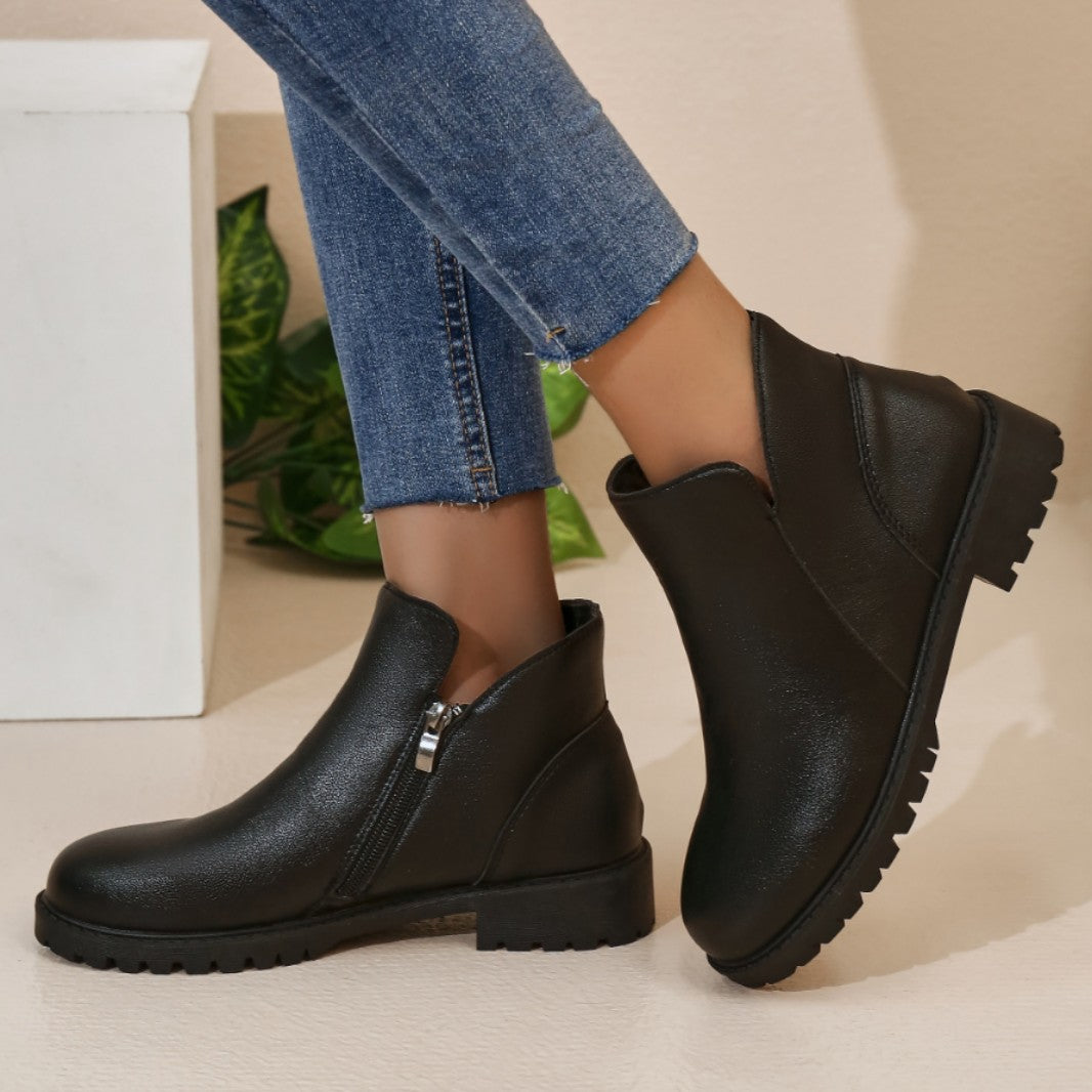 Vintage inspirierte Orthopädische Stiefel