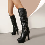 Anmutige Orthopädische Stiefel für modernen Look