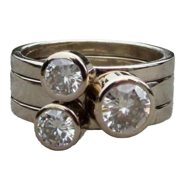 Atemberaubende Ring für den Alltag