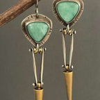 Handgefertigte Vintage Silber Ohrring