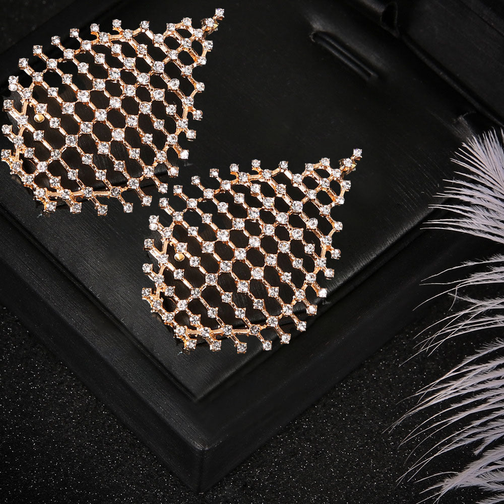 Romantische Gold Ohrring für besondere Momente