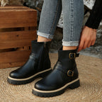 Klassische Orthopädische Stiefel mit zeitlosem Stil