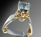 Schöne Gold Ring mit einzigartigem Stil