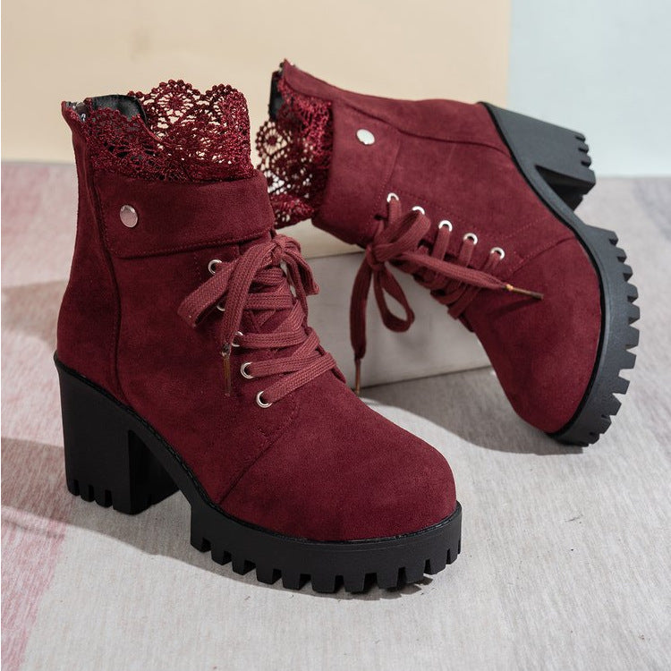 Klassische Orthopädische Stiefel mit zeitlosem Stil