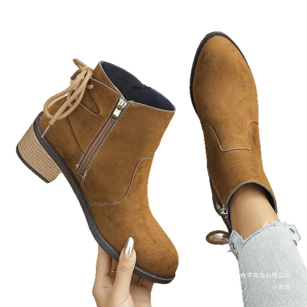 Klassische Orthopädische Stiefel mit zeitlosem Stil