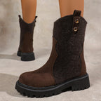 Vintage inspirierte Orthopädische Stiefel