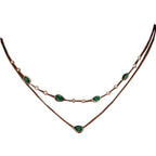 Handgefertigte Vintage Halskette