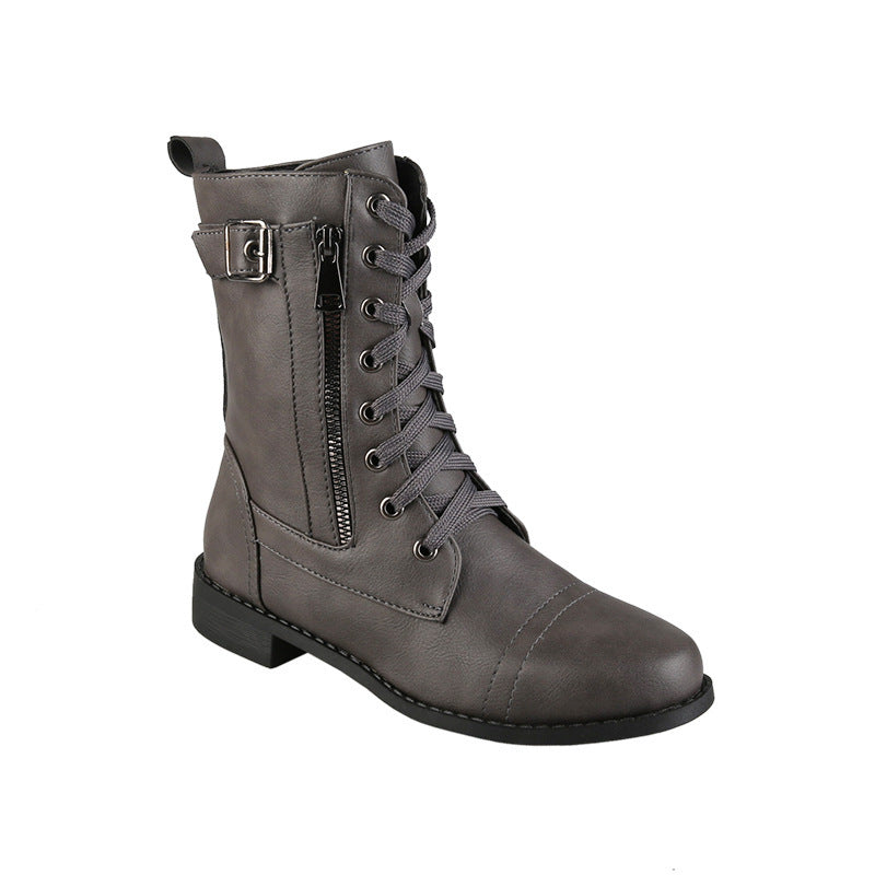Vintage inspirierte Orthopädische Stiefel