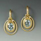 Romantische Gold Ohrring für besondere Momente