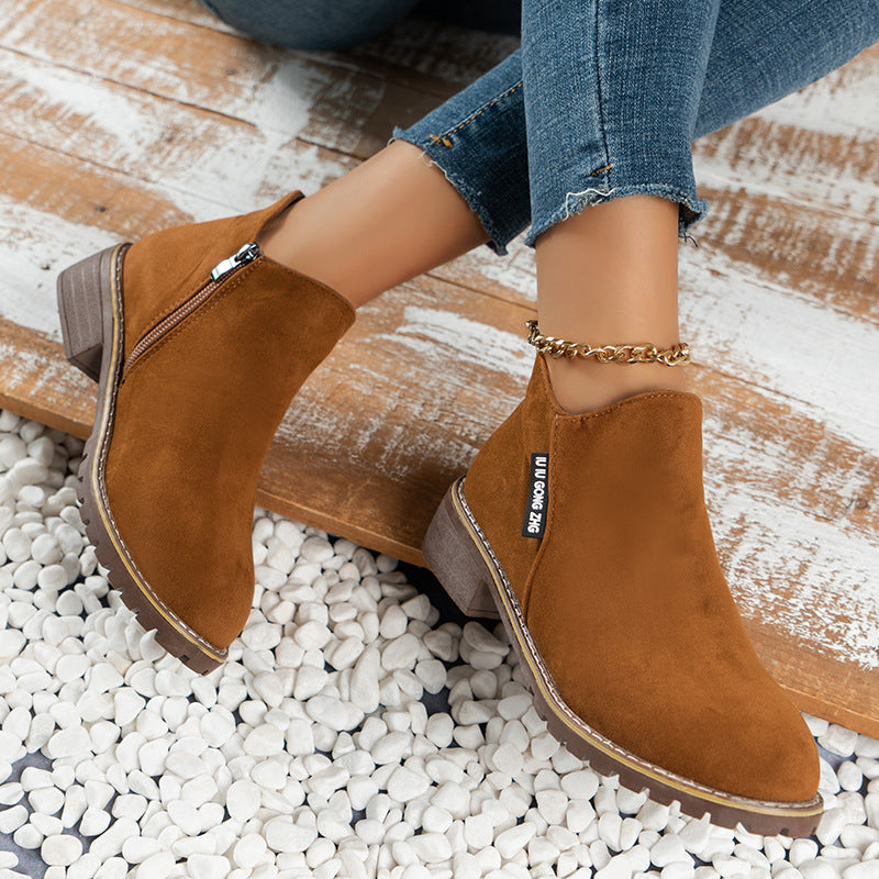 Anmutige Orthopädische Stiefel für modernen Look