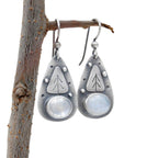 Handgefertigte Vintage Silber Ohrring