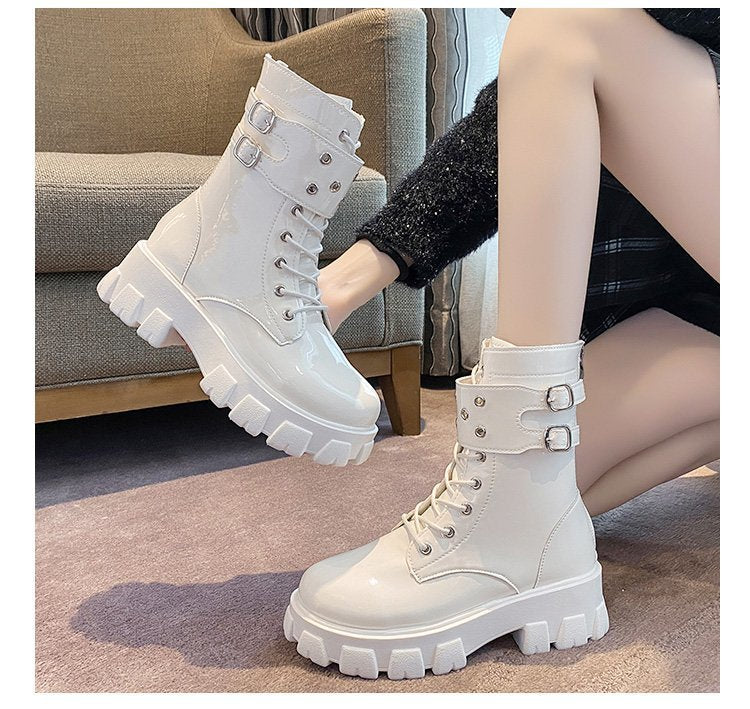 Anmutige Orthopädische Stiefel für modernen Look