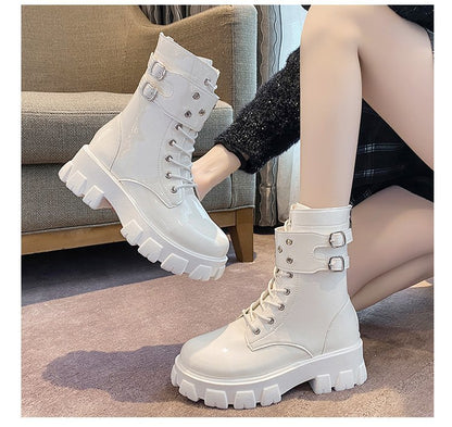 Anmutige Orthopädische Stiefel für modernen Look