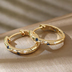 Elegante Gold Ohrring für jeden Anlass