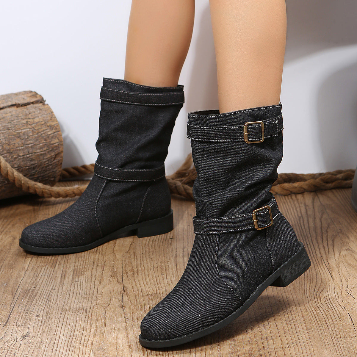 Anmutige Orthopädische Stiefel für modernen Look