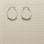 Romantische Silber Ohrring für besondere Momente