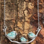 Handgefertigte Vintage Halskette