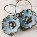 Zarte handwerkliche Ohrring