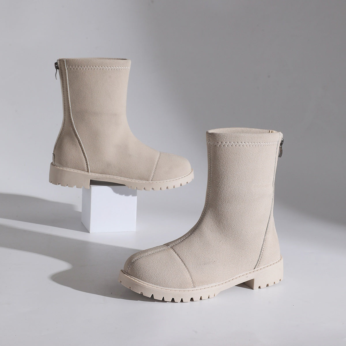 Klassische Orthopädische Stiefel mit zeitlosem Stil