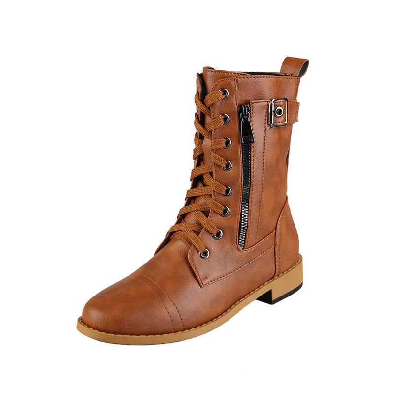 Vintage inspirierte Orthopädische Stiefel