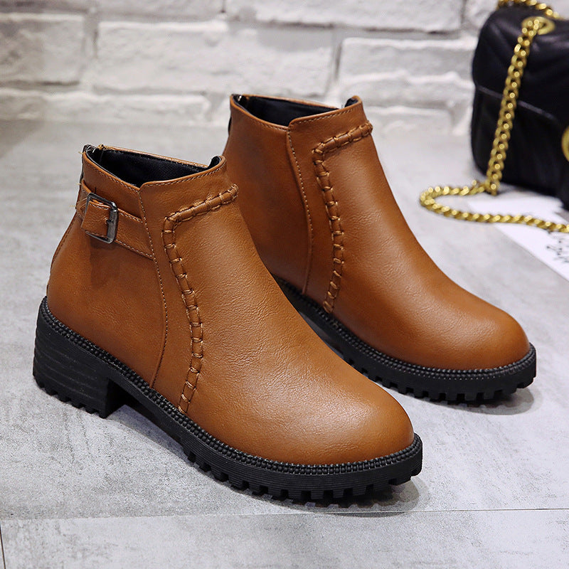 Klassische Orthopädische Stiefel mit zeitlosem Stil