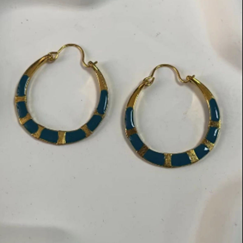 Elegante Gold Ohrring für jeden Anlass