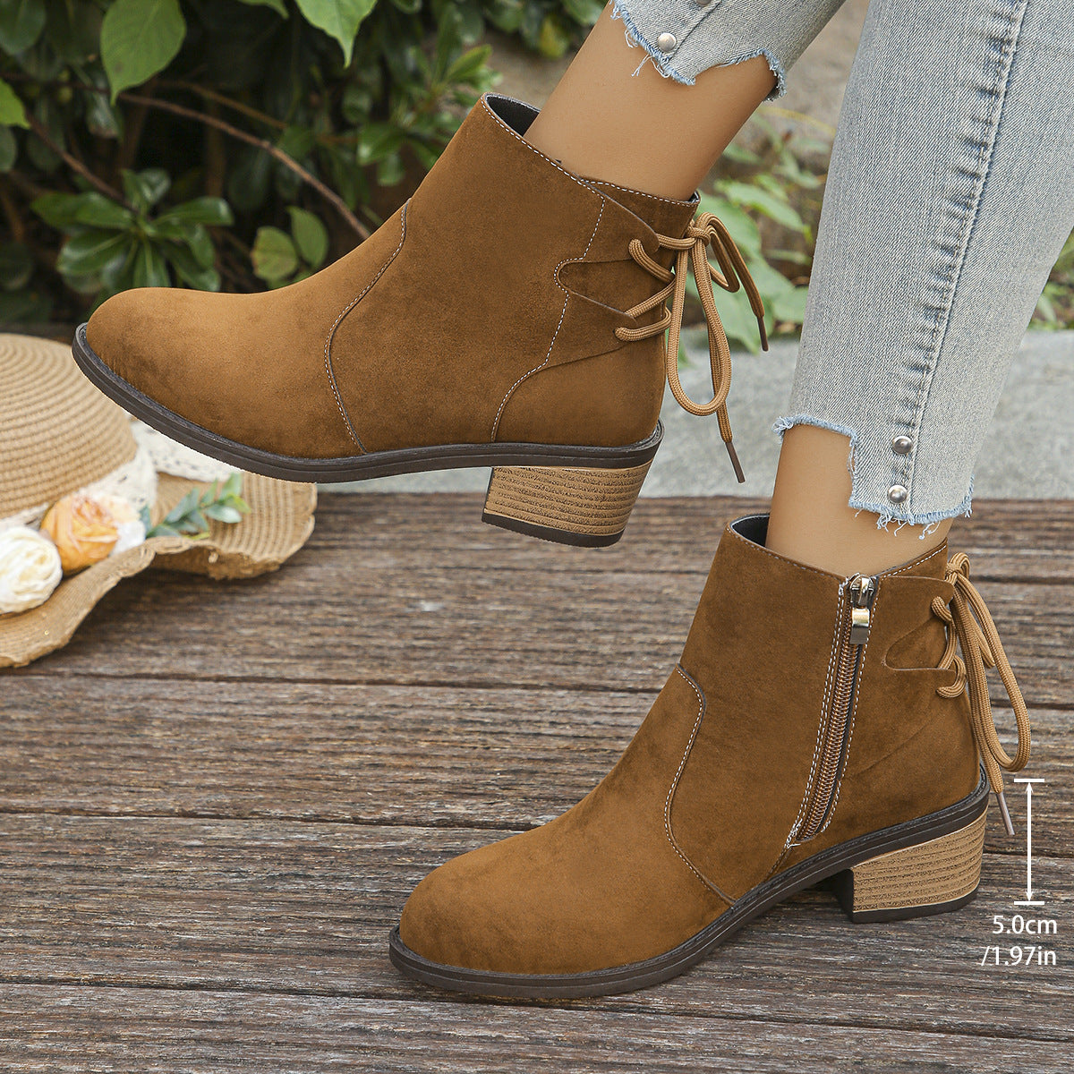 Klassische Orthopädische Stiefel mit zeitlosem Stil