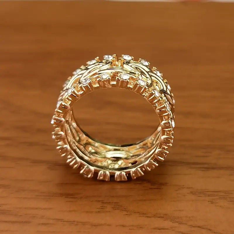 Elegante Gold Ring für jeden Anlass