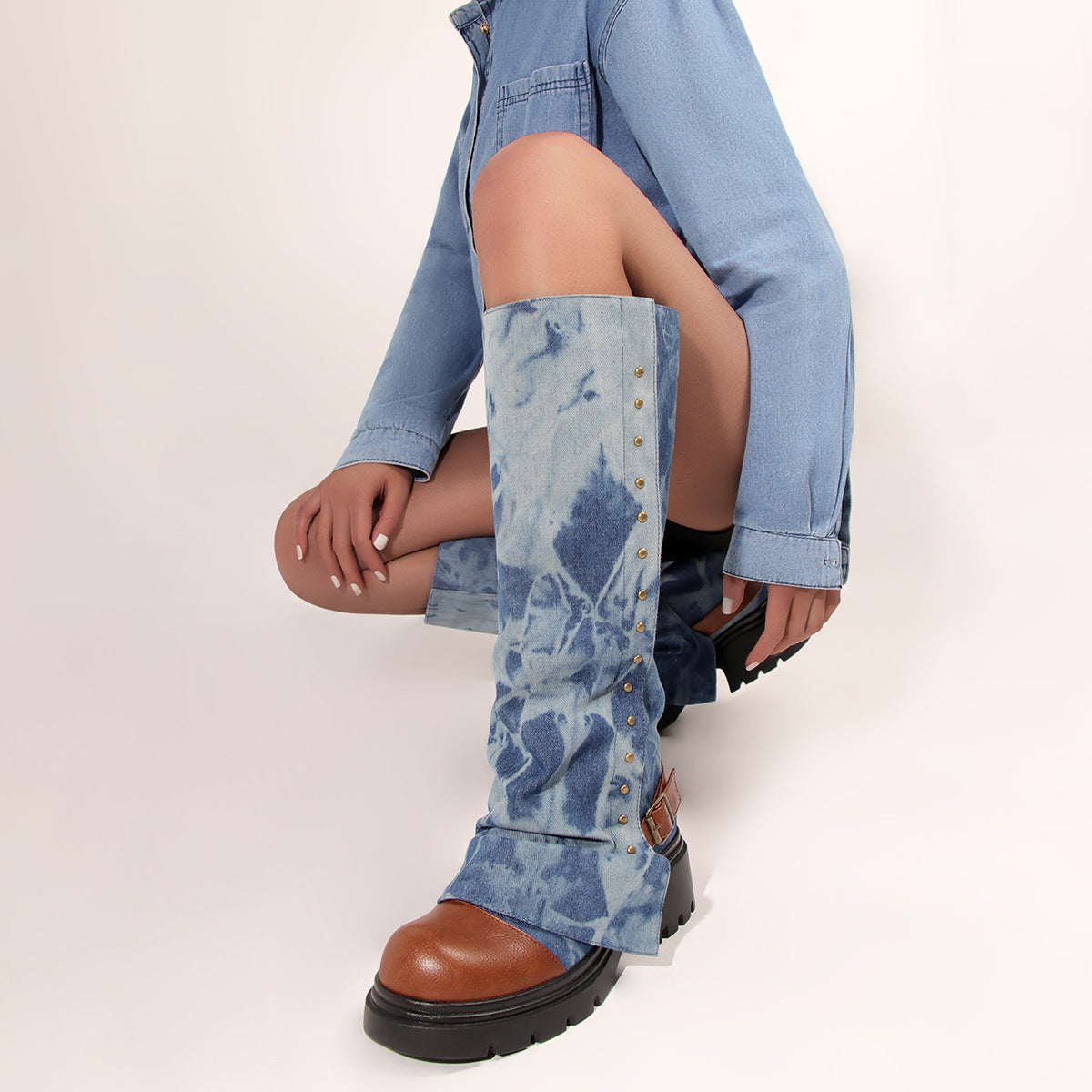 Klassische Orthopädische Stiefel mit zeitlosem Stil