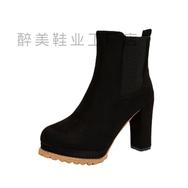 Klassische Orthopädische Stiefel mit zeitlosem Stil