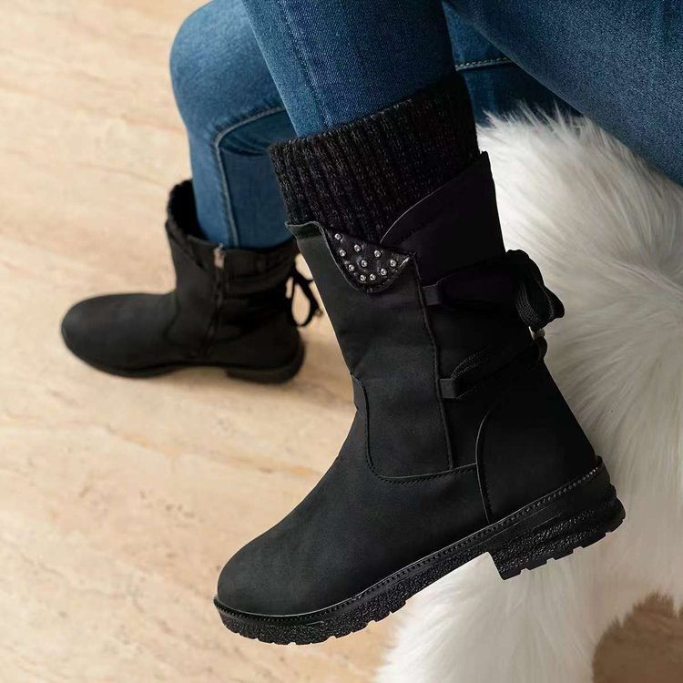 Anmutige Orthopädische Stiefel für modernen Look