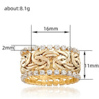 Elegante Gold Ring für jeden Anlass