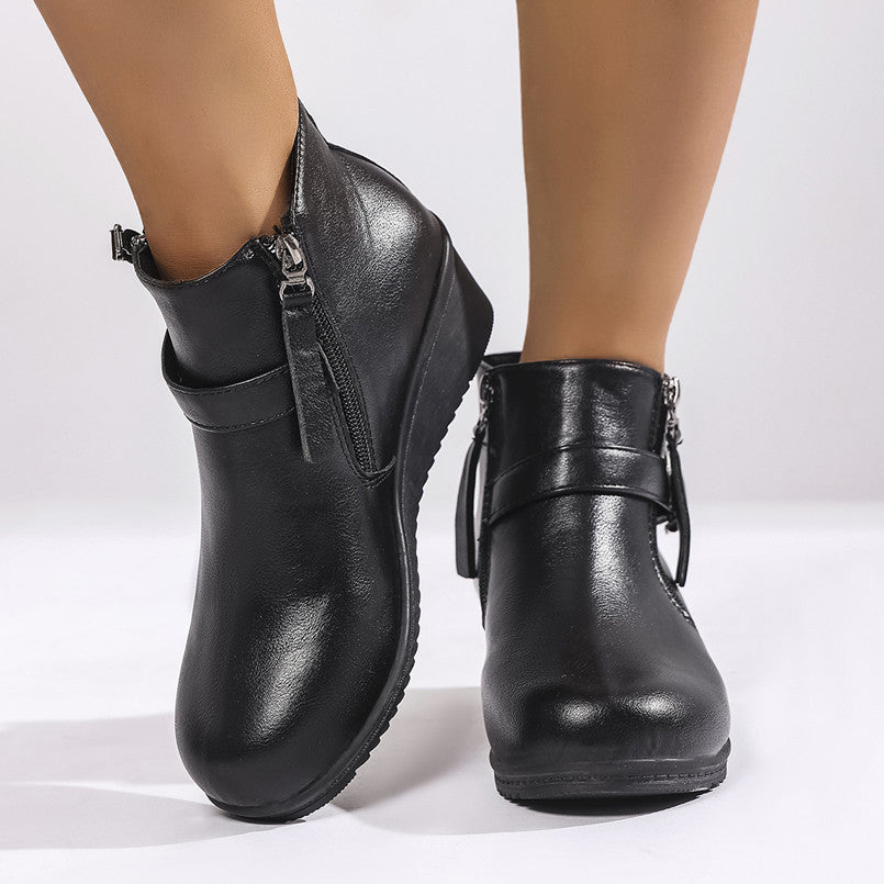 Klassische Orthopädische Stiefel mit zeitlosem Stil