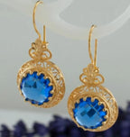 Klassische Gold Ohrring mit zeitloser Eleganz