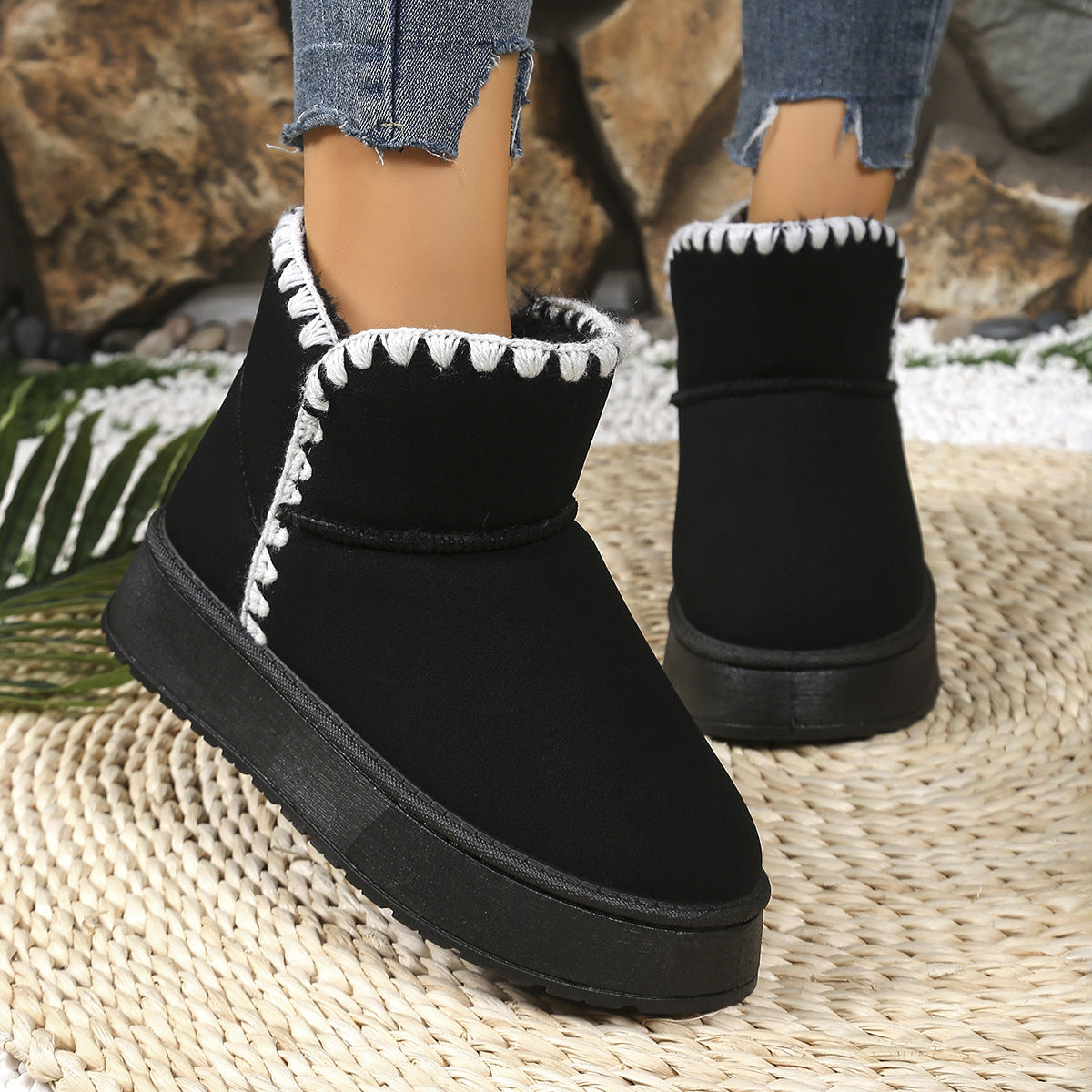 Klassische Orthopädische Stiefel mit zeitlosem Stil